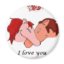 Valentines Refrigerator Magnet