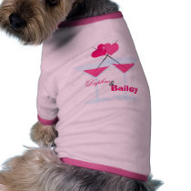 Valentine's Martinis- the Valentinis! pet clothing