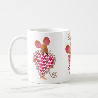 Valentine's Mouse Mug mug