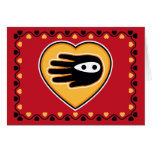 Valentine's Ninja Card