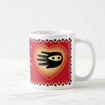 Valentine's Ninja mug