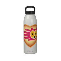 Valentine's Owl bottle Drinking Bottle