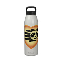Valentine's Panda Bottle Reusable Water Bottle