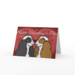 Valentines Parti Cocker Spaniel cards