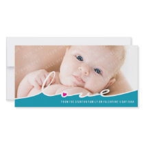 VALENTINE'S PHOTOCARD :: love divide 9L Personalized Photo Card