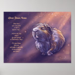 Valentine's Poster with Singing Guinea Pig posters