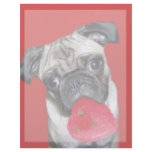 Valentine's pug letterhead