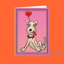 Valentines Puppy cards