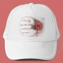 VALENTINE'S ROSE hats