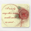 VALENTINE'S ROSE mousepads by dequilla VALENTINE'S ROSE mousepads