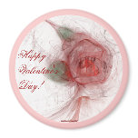 VALENTINE'S ROSE ~ On White VALENTINE'S ROSE ~ On White