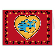 Valentine's Schnauzer card