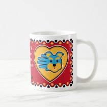 Valentine's Schnauzer mug