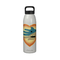 Valentine's Shark Bottle Reusable Water Bottle