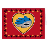 Valentine's Shark card
