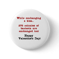 Valentine's Sick Kiss Pins