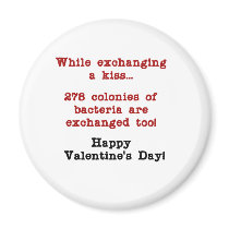 Valentine's Sick Kiss magnets by valentinesday Valentine's Sick Kiss magnets