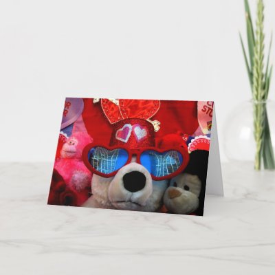 Stuffed Animals Valentines