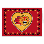 Valentine's Sun card