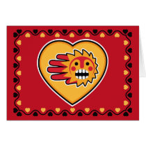 Valentine's Sun card