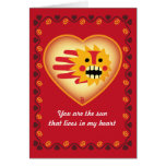 Valentine's Sun card