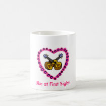 Valentine's Ukulele mugs