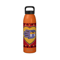 Valentine's Walrus bottle Reusable Water Bottle