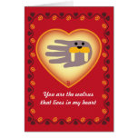 Valentine's Walrus Card