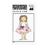 Valentines Wedding Flower Girl Stamps