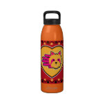 Valentine's Yorkshire Terrier Bottle Reusable Water Bottles