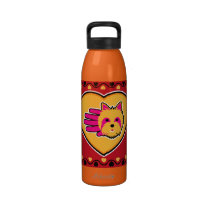 Valentine's Yorkshire Terrier Bottle Reusable Water Bottles