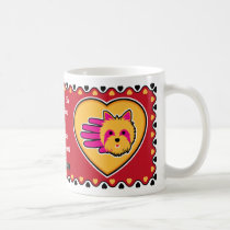 Valentine's Yorkshire Terrier mug