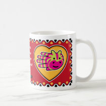 Valentine's Zebra mug