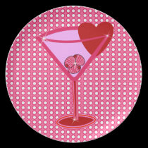 Valentini Heart Martini plates