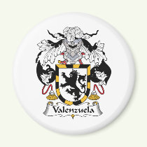 Valenzuela Family Crest Magnet