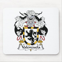 Valenzuela Family Crest Mousepad