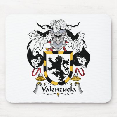 Valenzuela Family Crest Mouse