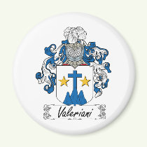 Valeriani Family Crest Magnet