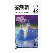 Valeryk Castle Postage Stamp