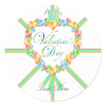 Valetine's Day Candy Hearts Stickers