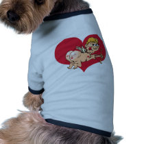 Valintine cupid doggie t-shirt