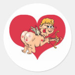 Valintine cupid sticker