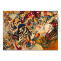 Valisly Kandinsky - Composition No 7 Greeting Card