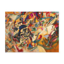 Valisly Kandinsky - Composition No 7 Post Card
