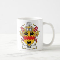 Valk Family Crest Mug