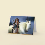 Valkyrie Greeting Card RPG Online Game