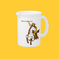 Valkyrie Riding Horse Retro pitchers