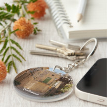 Valldemossa Key Chain Round Acrylic Keychains