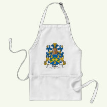 Vallet Family Crest Apron