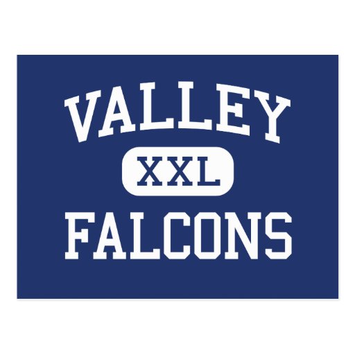 Valley - Falcons - High - Santa Ana California Postcards